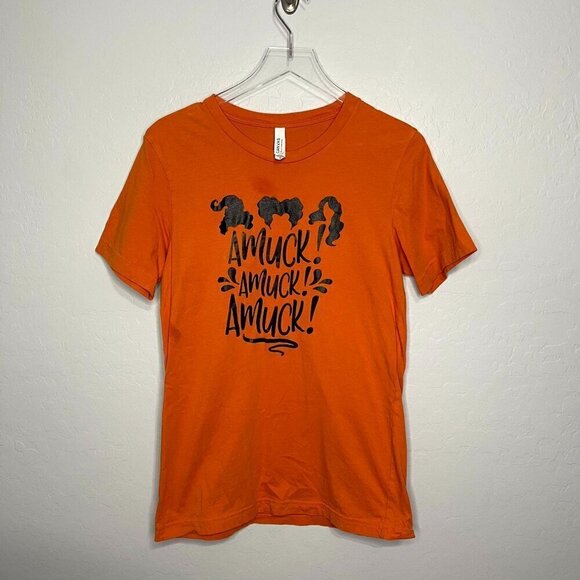 Bella Canvas Tops - Bella-Canvas Hocus Pocus "Amuck, Amuck, Amuck" T-Shirt Top M